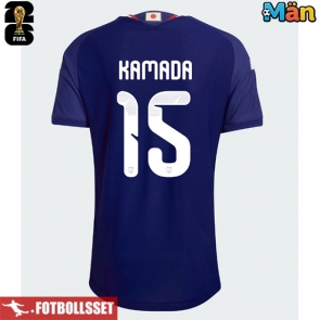 Japan Daichi Kamada #15 Hemmatröja VM 2026 Kortärmad