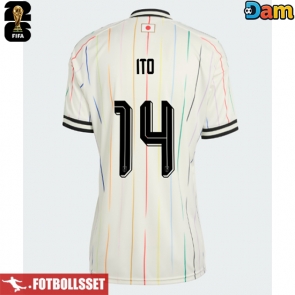Japan Junya Ito #14 Bortatröja Dam VM 2026 Kortärmad