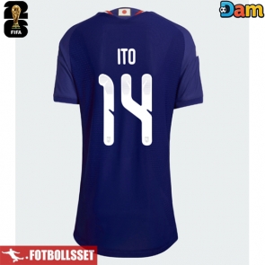 Japan Junya Ito #14 Hemmatröja Dam VM 2026 Kortärmad