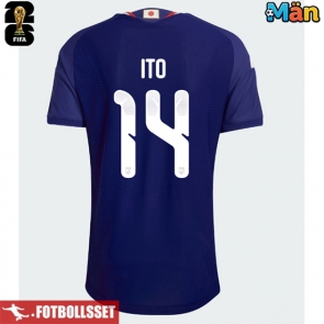 Japan Junya Ito #14 Hemmatröja VM 2026 Kortärmad