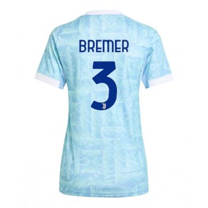 Juventus Gleison Bremer #3 Bortatröja Dam 2025-26 Kortärmad