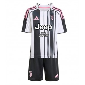 Juventus Hemmatröja Barn 2025-26 Kortärmad (+ Korta byxor)
