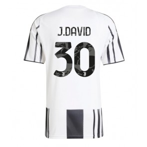 Juventus Jonathan David #30 Hemmatröja 2025-26 Kortärmad