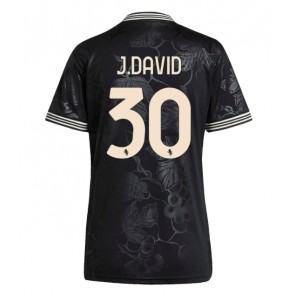 Juventus Jonathan David #30 Tredje Tröja Dam 2025-26 Kortärmad