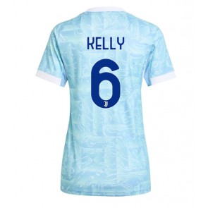 Juventus Lloyd Kelly #6 Bortatröja Dam 2025-26 Kortärmad
