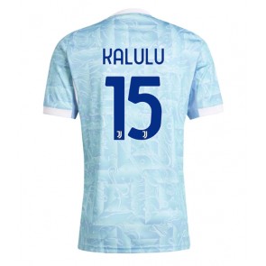 Juventus Pierre Kalulu #15 Bortatröja 2025-26 Kortärmad