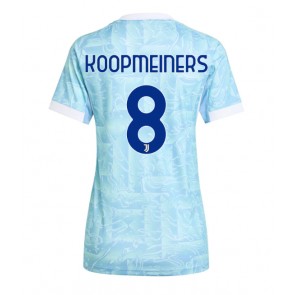 Juventus Teun Koopmeiners #8 Bortatröja Dam 2025-26 Kortärmad