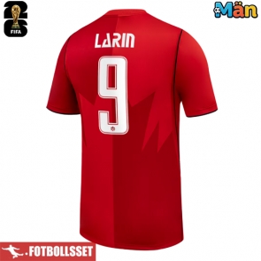 Kanada Cyle Larin #9 Hemmatröja VM 2026 Kortärmad