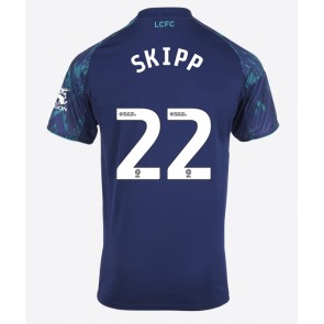Leicester City Oliver Skipp #22 Bortatröja 2025-26 Kortärmad