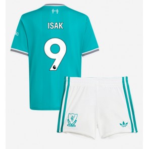 Liverpool Alexander Isak #9 Tredje Tröja Barn 2025-26 Kortärmad (+ Korta byxor)