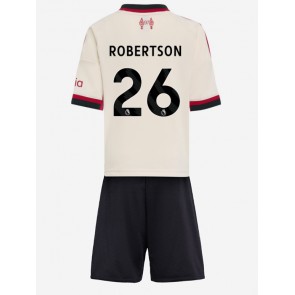 Liverpool Andrew Robertson #26 Bortatröja Barn 2025-26 Kortärmad (+ Korta byxor)