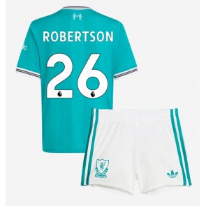 Liverpool Andrew Robertson #26 Tredje Tröja Barn 2025-26 Kortärmad (+ Korta byxor)