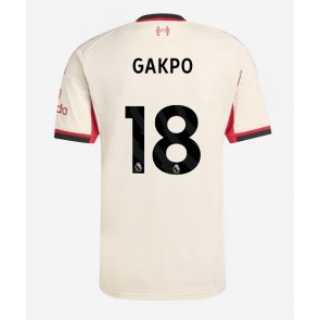Liverpool Cody Gakpo #18 Bortatröja 2025-26 Kortärmad