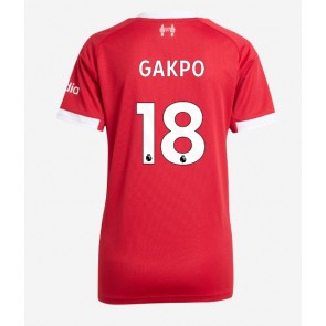 Liverpool Cody Gakpo #18 Hemmatröja Dam 2025-26 Kortärmad