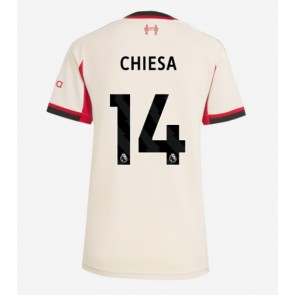 Liverpool Federico Chiesa #14 Bortatröja Dam 2025-26 Kortärmad