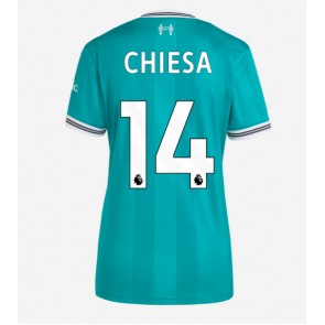 Liverpool Federico Chiesa #14 Tredje Tröja Dam 2025-26 Kortärmad