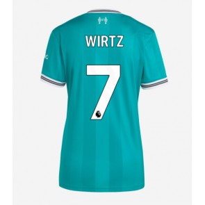 Liverpool Florian Wirtz #7 Tredje Tröja Dam 2025-26 Kortärmad