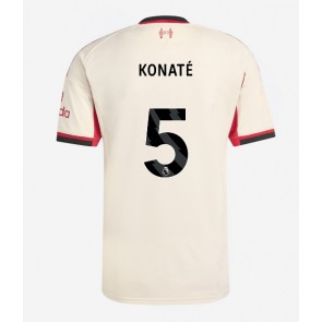 Liverpool Ibrahima Konate #5 Bortatröja 2025-26 Kortärmad