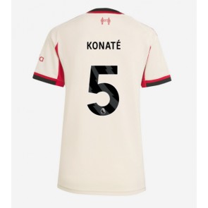 Liverpool Ibrahima Konate #5 Bortatröja Dam 2025-26 Kortärmad