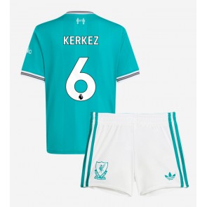 Liverpool Milos Kerkez #6 Tredje Tröja Barn 2025-26 Kortärmad (+ Korta byxor)