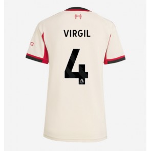 Liverpool Virgil van Dijk #4 Bortatröja Dam 2025-26 Kortärmad