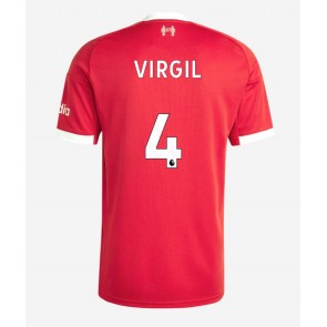 Liverpool Virgil van Dijk #4 Hemmatröja 2025-26 Kortärmad