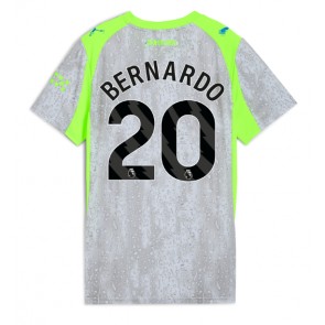 Manchester City Bernardo Silva #20 Tredje Tröja Dam 2025-26 Kortärmad
