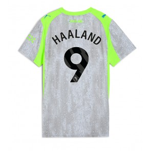 Manchester City Erling Haaland #9 Tredje Tröja Dam 2025-26 Kortärmad