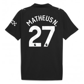 Manchester City Matheus Nunes #27 Bortatröja 2025-26 Kortärmad