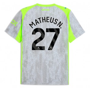 Manchester City Matheus Nunes #27 Tredje Tröja 2025-26 Kortärmad