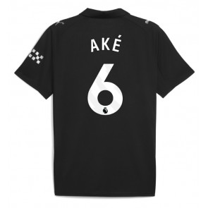 Manchester City Nathan Ake #6 Bortatröja 2025-26 Kortärmad