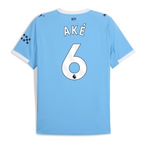 Manchester City Nathan Ake #6 Hemmatröja 2025-26 Kortärmad