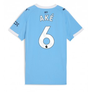 Manchester City Nathan Ake #6 Hemmatröja Dam 2025-26 Kortärmad