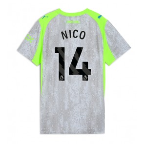 Manchester City Nico Gonzalez #14 Tredje Tröja Dam 2025-26 Kortärmad