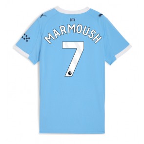 Manchester City Omar Marmoush #7 Hemmatröja Dam 2025-26 Kortärmad