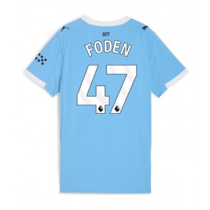 Manchester City Phil Foden #47 Hemmatröja Dam 2025-26 Kortärmad