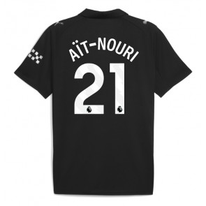 Manchester City Rayan Ait-Nouri #21 Bortatröja 2025-26 Kortärmad
