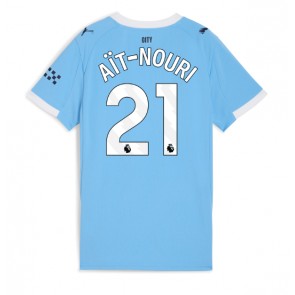 Manchester City Rayan Ait-Nouri #21 Hemmatröja Dam 2025-26 Kortärmad