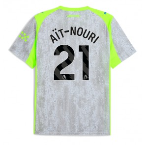 Manchester City Rayan Ait-Nouri #21 Tredje Tröja 2025-26 Kortärmad