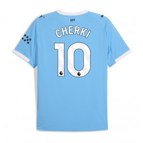 Manchester City Rayan Cherki #10 Hemmatröja 2025-26 Kortärmad