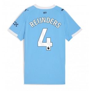 Manchester City Tijjani Reijnders #4 Hemmatröja Dam 2025-26 Kortärmad