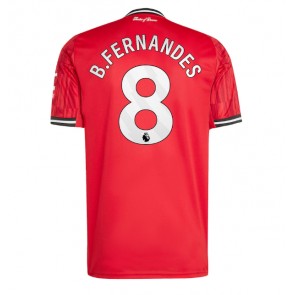 Manchester United Bruno Fernandes #8 Hemmatröja 2025-26 Kortärmad