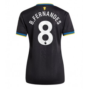 Manchester United Bruno Fernandes #8 Tredje Tröja Dam 2025-26 Kortärmad
