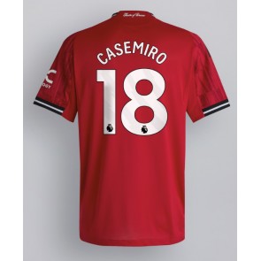Manchester United Casemiro #18 Hemmatröja 2025-26 Kortärmad