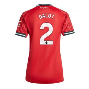 Manchester United Diogo Dalot #2 Hemmatröja Dam 2025-26 Kortärmad