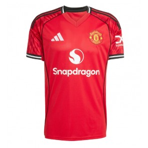 Manchester United Hemmatröja 2025-26 Kortärmad