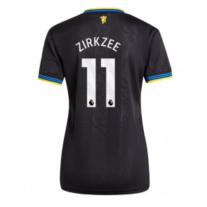 Manchester United Joshua Zirkzee #11 Tredje Tröja Dam 2025-26 Kortärmad