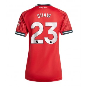 Manchester United Luke Shaw #23 Hemmatröja Dam 2025-26 Kortärmad