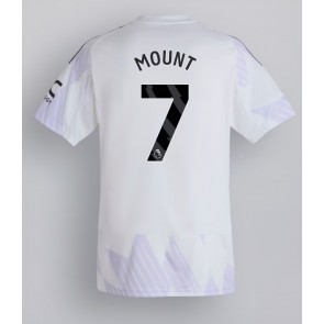 Manchester United Mason Mount #7 Bortatröja 2025-26 Kortärmad