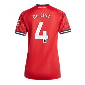 Manchester United Matthijs de Ligt #4 Hemmatröja Dam 2025-26 Kortärmad